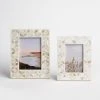 Karen Kane Floral Mother Of Pearl Picture Frame