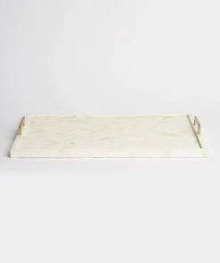 Karen Kane Handcrafted Herringbone Tray - Elegant Decorative Home Accent 10 Karen Kane Handcrafted Herringbone Tray