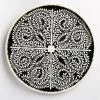 Karen Kane Round Mosaic Bone Tray - Elegant Home Decor - New Arrival 1 Karen Kane Round Mosaic Bone Tray Home