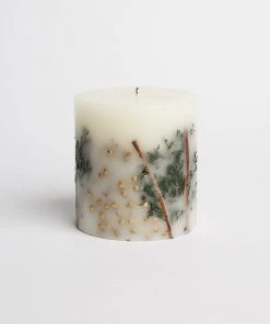 Karen Kane Pressed Botanical Candle, Evergreen Pine