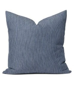 Karen Kane Home Stripe Denim Pillow