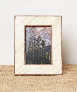 Karen Kane Home Bone & Wood Picture Frame