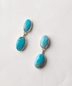 Karen Kane Accessories Turquoise Drop Earrings