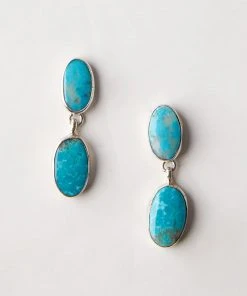 Karen Kane Turquoise Drop Earrings Accessories