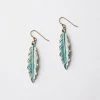 Karen Kane Feather Earrings Accessories