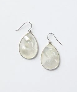 Karen Kane Accessories Mother Of Pearl Drop Earrings