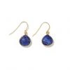 Karen Kane Gemstone Pear Drop Earrings