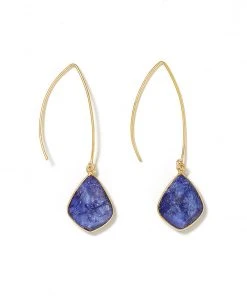 Karen Kane Gemstone Drop Earrings