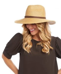 Karen Kane Straw Panama Hat