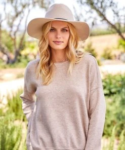 Karen Kane Floppy Brim Velour Hat
