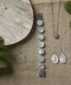 Karen Kane Accessories Mother Of Pearl Drop Earrings