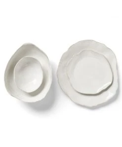 Karen Kane Home Organic Edge Ceramic Dinner Plate