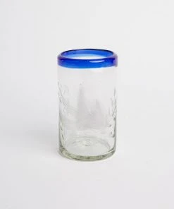 Karen Kane Etched Dove Drinking Glass Home