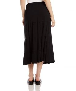 Karen Kane Clothing Tiered Midi Skirt
