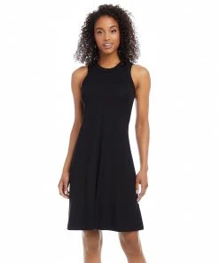 Karen Kane High Neck A Line Dress