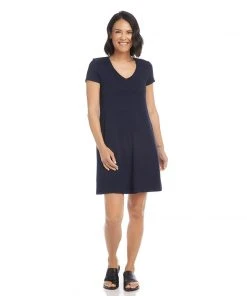 Karen Kane Best Sellers Quinn V Neck Pocket Dress