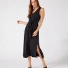 Karen Kane Tie-Front Midi Dress