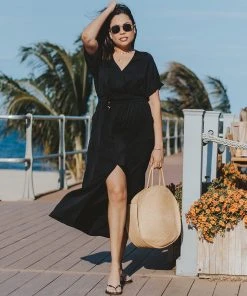 Karen Kane Cuffed Sleeve Dress Dresses