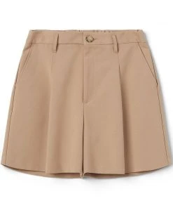 Karen Kane High-Waist Pleated Shorts Best Sellers