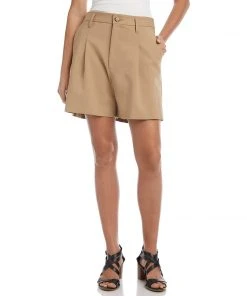 Karen Kane High-Waist Pleated Shorts Best Sellers