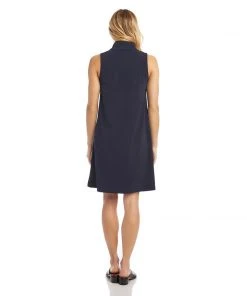 Karen Kane Sleeveless Zip-Up Travel Dress Best Sellers
