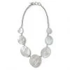 Karen Kane Mother Of Pearl Sterling Silver Necklace
