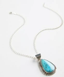 Karen Kane Turquoise Pendant Necklace Accessories
