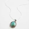 Karen Kane Accessories Turquoise Pendant Necklace
