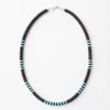 Karen Kane Beaded Turquoise And Jet Necklace