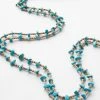 Karen Kane Beaded Turquoise Wrap Necklace Accessories