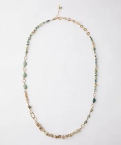 Karen Kane Accessories Beaded Quartz Necklace