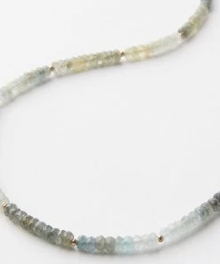 Karen Kane Beaded Aquamarine Necklace Accessories