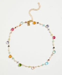 Karen Kane Sales 23 Karen Kane Beaded Gemstone Necklace