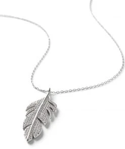 Karen Kane Feather Pendant Necklace