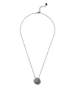 Karen Kane Pavé Disk Necklace