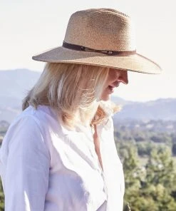 Karen Kane Straw Panama Hat