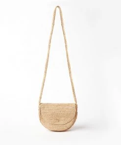 Karen Kane Raffia Crossbody Bag