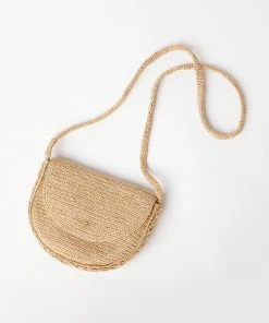 Karen Kane Raffia Crossbody Bag