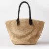 Karen Kane Accessories Raffia Straw Tote Bag