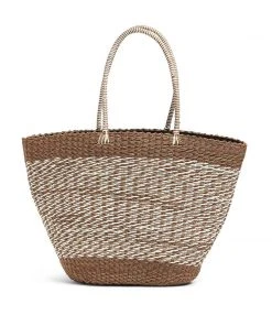 Karen Kane Straw Beach Tote