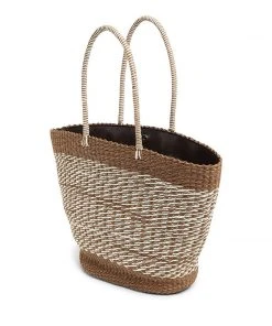 Karen Kane Straw Beach Tote