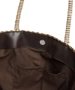 Karen Kane Straw Beach Tote