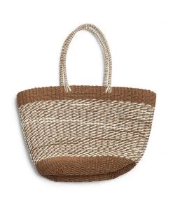 Karen Kane Straw Beach Tote