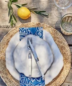 Karen Kane Home Organic Edge Ceramic Dinner Plate