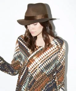 Karen Kane Felt Fedora Accessories