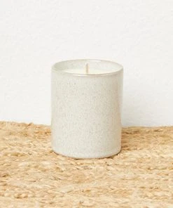 Karen Kane Home Half Moon Bae Ceramic Candle