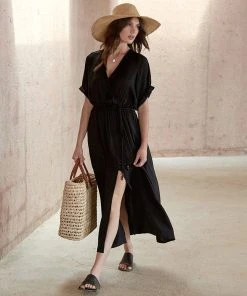 Karen Kane Cuffed Sleeve Dress Dresses