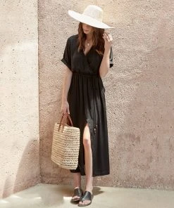 Karen Kane Cuffed Sleeve Dress Dresses