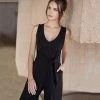 Karen Kane Best Sellers Tie-Front Jumpsuit