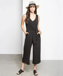 Karen Kane Best Sellers Tie-Front Jumpsuit